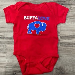 Buffa-Love shirt sleeve onsie